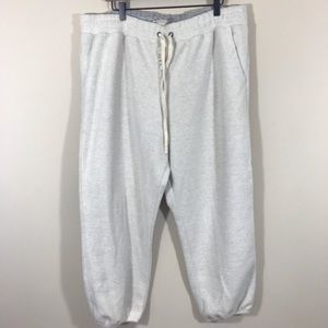 MADEWELL COTTON LINED FLEECE JOGGERS NWT
